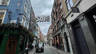 CARNABY STREET IN SOHO LONDON 🇬🇧 [upl. by Maples]