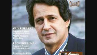 Ropartz Sonata for cello and piano S Heled  E Tahmizianwmv [upl. by Helbon]