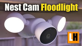 Google Nest Cam Floodlight Review  Features Unboxing Install Testing Video Quality with Lights [upl. by Anas]