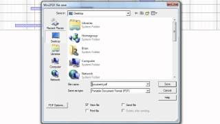 How to create a PDF file with Win2PDF  An Overview [upl. by Pool]