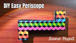 DIY easy periscope Making  Science model Periscope [upl. by Acirfa]