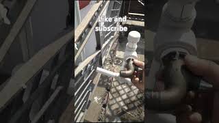 1 inch tap plumbingfittings plumbing shortvideo youtubeshorts plumbingservices home water [upl. by Auhs349]