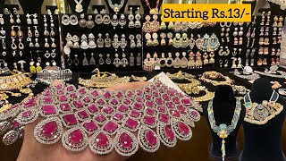 Best Wholesale Imitation Jewellery Market in India Indian Jewelry Collection [upl. by Dorella]