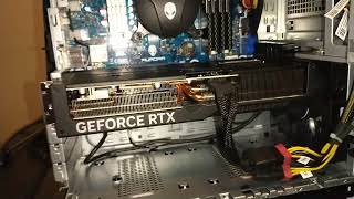 Alienware R12 128GB Memory Upgrade plus replacing RTX380 Ti with a RTX4070 Ti and Improving Airflow [upl. by Brandy]