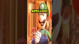 🍄 ¡¿El APELLIDO de MARIO y LUIGI 🤯 shorts [upl. by Berrie399]