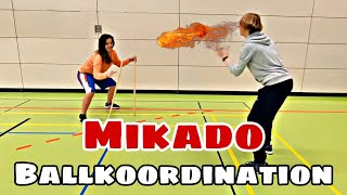 Mikado  mit Stäben und Ball die Reaktionsschnelligkeit schulen [upl. by Randal400]