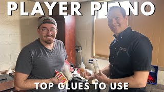 Player Piano Restoration Training Top Glues to Use [upl. by Anailil]