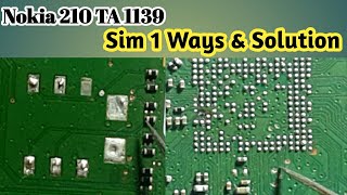 Nokia 210 TA 1139 Sim 1 Ways amp Solution  Nokia 210 TA 1139 Sim One Complete Ways [upl. by Asila603]