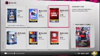 MLB The Show 24 SEASON 1 Awards Drop 6 Pack Revealed with All Attributes [upl. by Allrud]