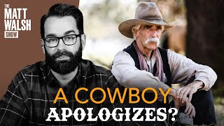 Sam Elliot APOLOGIZES for Comments on Gay Cowboy Movie [upl. by Brout715]