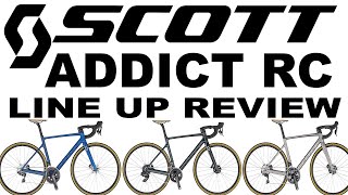 2020 SCOTT Addict RC All Models Comparisons [upl. by Chelton491]