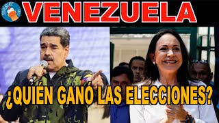 VENEZUELA  ¿QUIÉN GANÓ LAS ELECCIONES [upl. by Eirrotal]