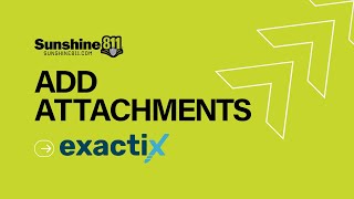 EXACTIX Add Attachments Tutorial [upl. by Akcire]