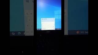 Windows 10 22h2 Touch keyboard  on screen keyboardwindows10 😊👍 [upl. by Nigrom]