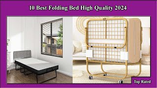 ✅ 10 Best Folding Bed High Quality 2024 [upl. by Truman]