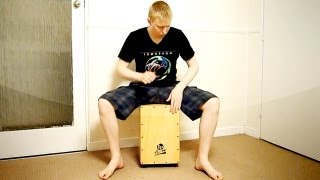 Cajon Tutorial Extreme Finger Roll Fill Lesson 1 [upl. by Aztiraj]