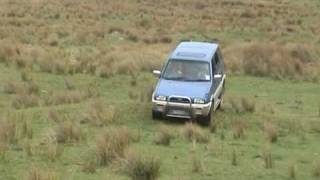 4wd Nissan Mistral jump [upl. by Hessney882]