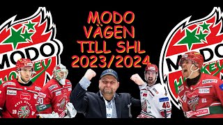 MODO HOCKEY VÄGEN TILL SHL 20232024  HOCKEYALLSVENSKA SLUTSPELET 2023 [upl. by Remmos649]