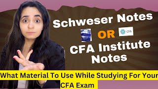 CFA Institute Notes Or Schweser Notes What To Use For Your CFA Exam  Practise Questions ampClasses [upl. by Fidelio802]