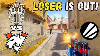 LOSER IS OUT Virtuspro vs BIG  HIGHLIGHTS  IEM Dallas 2024 l CS2 [upl. by Bolten]