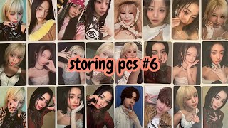 storing photocards in my binders 6 kep1er skz csr newjeans and more [upl. by Nellahs]