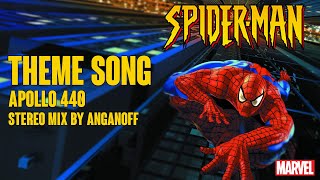 SpiderMan PS1  Theme Song Stereo Mix 🎧🎧 [upl. by Ahsiekit]