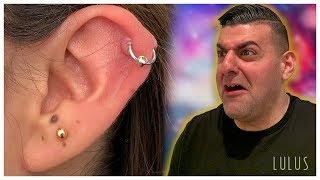 Removing A Massive Piercing Bumped Caused By A Ring  EP 353 [upl. by Vesta39]