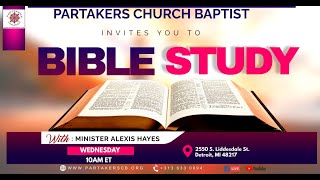 Partakers Church Pathway Bible Study 061924 [upl. by Imeaj]