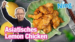 Achtung kann süchtig machen Asiatisches Lemon Chicken  ZitronenHähnchen [upl. by Ash]