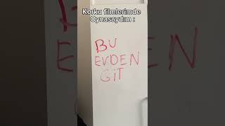 Korku evlerinde oynasaydım 🤣 shortvideo keşfet korkmak viralvideo [upl. by Lemyt739]