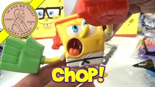 SpongeBob SquarePants 2 Karate 2012 McDonalds Happy Meal Olympic Sports  Video 3 of 18 [upl. by Sirapal]