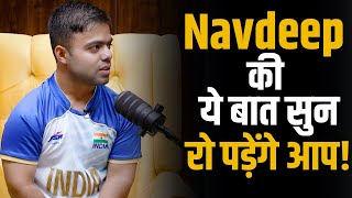 Navdeep reveals the reason behind the motivation amp morals of every Paralympian  Shubhankar Mishra [upl. by Russ148]