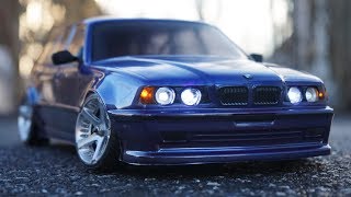 BMW E34  RC Drifting [upl. by Marillin]