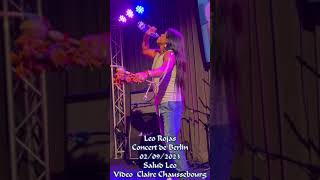 Leo Rojas en concert à Berlin 02 septembre 2023 Salud [upl. by Orodoet465]