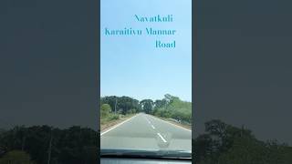 NavatkuliKaraitivu 🌞 Mannar Road A32 roadtrip thingstodoinsrilanka srilanka [upl. by Gnihc]