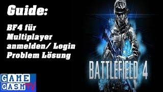 BF4 PS4  Für Multiplayer anmelden  EA und PSN Login Problem und Lösungsweg [upl. by Nekal]