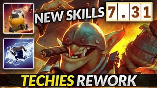 TECHIES REWORK NEW SKILLS 731 DOTA UPDATE [upl. by Ziegler]