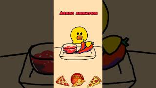 SALLYs MUKBANG EP01 Spicy food SALLY pizza spicy shortsfeed viral [upl. by Welsh749]