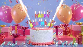 Animated Happy Birthday To You Song [upl. by Koetke]