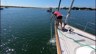 ep43  Sailing Long Island  Shelter Island amp Greenport  HallbergRassy 54 Cloudy Bay  Sep 2018 [upl. by Hercule]