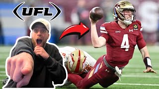 THIS GUY AINT IT  Birmingham Stallions vs Michigan Panthers Highlights  UFL REACTION [upl. by Allrud]