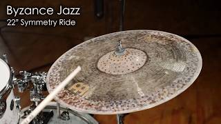 Meinl Cymbals B22SYR Byzance 22quot Jazz Symmetry Ride Cymbal [upl. by Helen986]