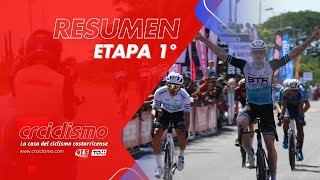 Vuelta a Costa Rica 2024  Resumen Etapa 1° [upl. by Aniratac]