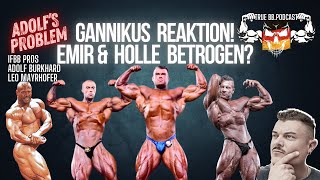 Bigman Gannikus Reaktion Emir amp Holle betrogen Adolf Analyse  True Bodybuilding Podcast [upl. by Portia]