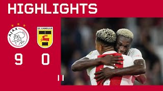 Goals everywhere 🥵  Highlights Ajax  SC Cambuur  Eredivisie [upl. by Nyahs957]