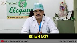 BROWPLASTY Brow Correction Face Makeover Treatment Surat Vadodara Ahmedabad Gujarat Mumbai [upl. by Nosyla985]