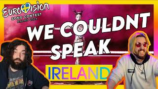 CANADIANS REACT TO Eurovision 2024  Ireland 🇮🇪 [upl. by Adlei]