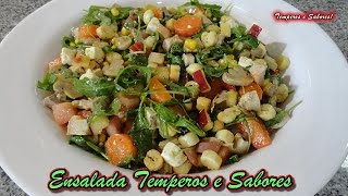 ENSALADA TEMPEROS E SABORES [upl. by Klayman]