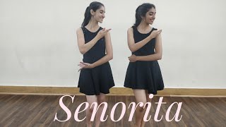 Señorita  Shawn Mendes Camila Cabello  Easy steps  Aradhita Maheshwari ft Twaraa Desai [upl. by Eiramlirpa]