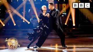 Angela Rippon and Kai Widdrington Argentine Tango to Tanguera by Sexteto Mayor ✨ BBC Strictly 2023 [upl. by Atilek]